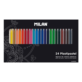 Milan Plastipastel - Boite Black Edition (x24)