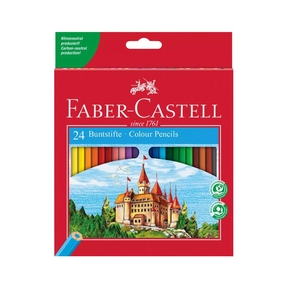 Faber-Castell Crayons de Couleur (boîte de 24 pc.)