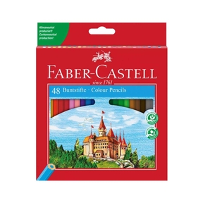 Faber-Castell Crayons de Couleur (Boîte de 48 pc.)