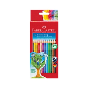 Faber-Castell Colour Grip (Boîte de 12 pc.)