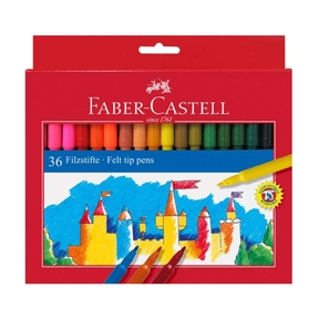 Faber-Castell Felt Tip (boîte de 36 pc.)