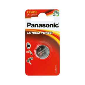 Panasonic Lithium Power CR2016 (1 Unité)
