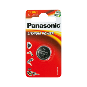 Panasonic Lithium Power CR2025 (1 Unité)
