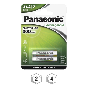 Panasonic AAA 900 mAh Rechargeable