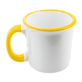 Tasse pour Sublimation Nostalgia 300 ml (Jaune)