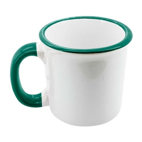 Tasse pour Sublimation Nostalgia 300 ml (Vert)