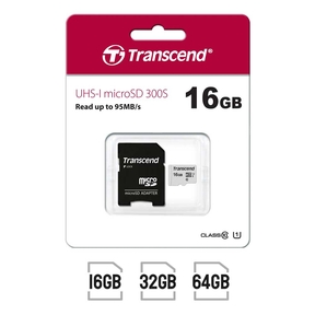 Transcend microSD UHS-I 300S (+Adaptateur) 300S