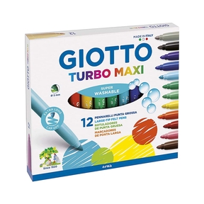 Giotto Turbo Maxi (Boîte de 12 pc.)