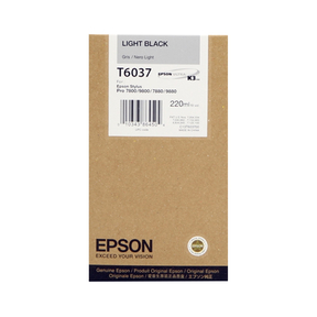 Epson T6037 Noir Clair Originale