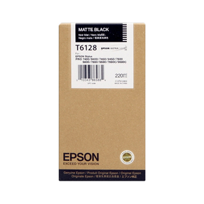 Epson T6128 Noir Mat Originale