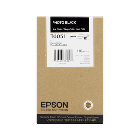 Epson T6051 Noir Photo Originale