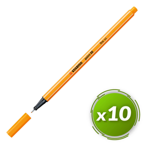 Stabilo Point 88/54 (Boîte 10 Unités) (Orange)