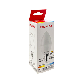Toshiba LED Vela E14 4.7W Chaud (3000K)