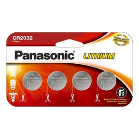 Panasonic Lithium Power CR2032 (4 Pcs.)