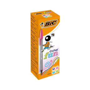 BIC Cristal Fun (Sac 20 Pcs.) (Assortiment)