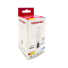 Toshiba LED E27 8.5W Chaud (3000K)