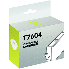 Compatible Epson T7604 Jaune Cartouche - Webcartouche
