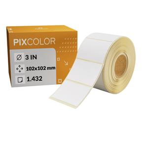 PixColor Industrial Labels 102x102 Transfert