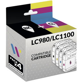 Compatible Brother LC980/LC1100 Pack