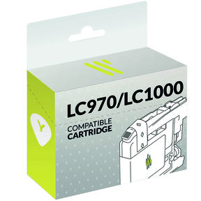 Compatible Brother LC970/LC1000 Jaune