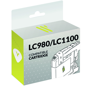 Compatible Brother LC980/LC1100 Jaune