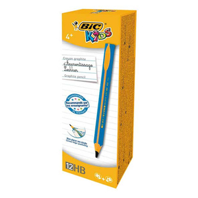 BIC Kids Crayon HB (Pack 12 Pcs.) (Bleu)