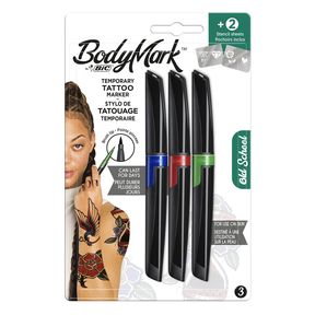 BIC BodyMark (Blister 3 Pcs. + 2 Modèles) (Old School)