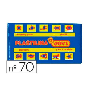 Jovi Plasticine No. 70 50 g (Bleu foncé)