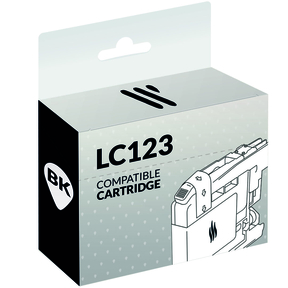 Compatible Brother LC123 Noir