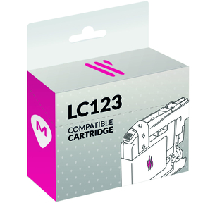 Compatible Brother LC123 Magenta