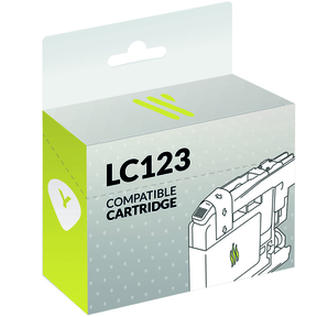 Compatible Brother LC123 Jaune