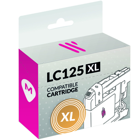 Compatible Brother LC125XL Magenta