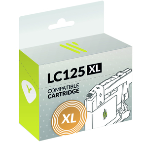 Compatible Brother LC125XL Jaune