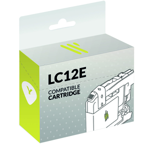 Compatible Brother LC12E Jaune