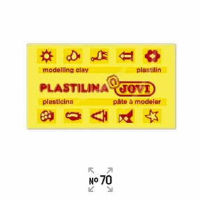 Jovi Plasticine No. 70 50 g (Jaune clair)