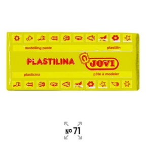 Jovi Plasticine No. 71 150 g (Jaune foncé)