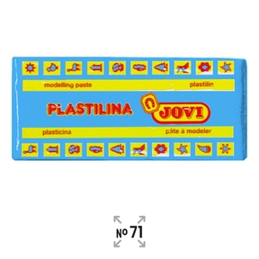 Jovi Plasticine n° 71 150 g Bleu clair