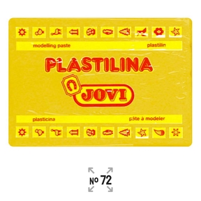 Jovi Plasticine No. 72 350 g (Jaune foncé)