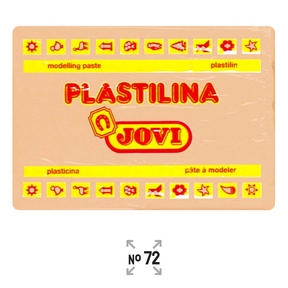 Plasticine Jovi n° 72 350 g (orange clair)