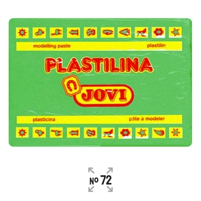 Jovi Plasticine No. 72 350 g (Vert clair)