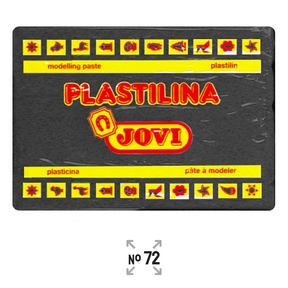 Jovi Plasticine No. 72 350 g (Noir)